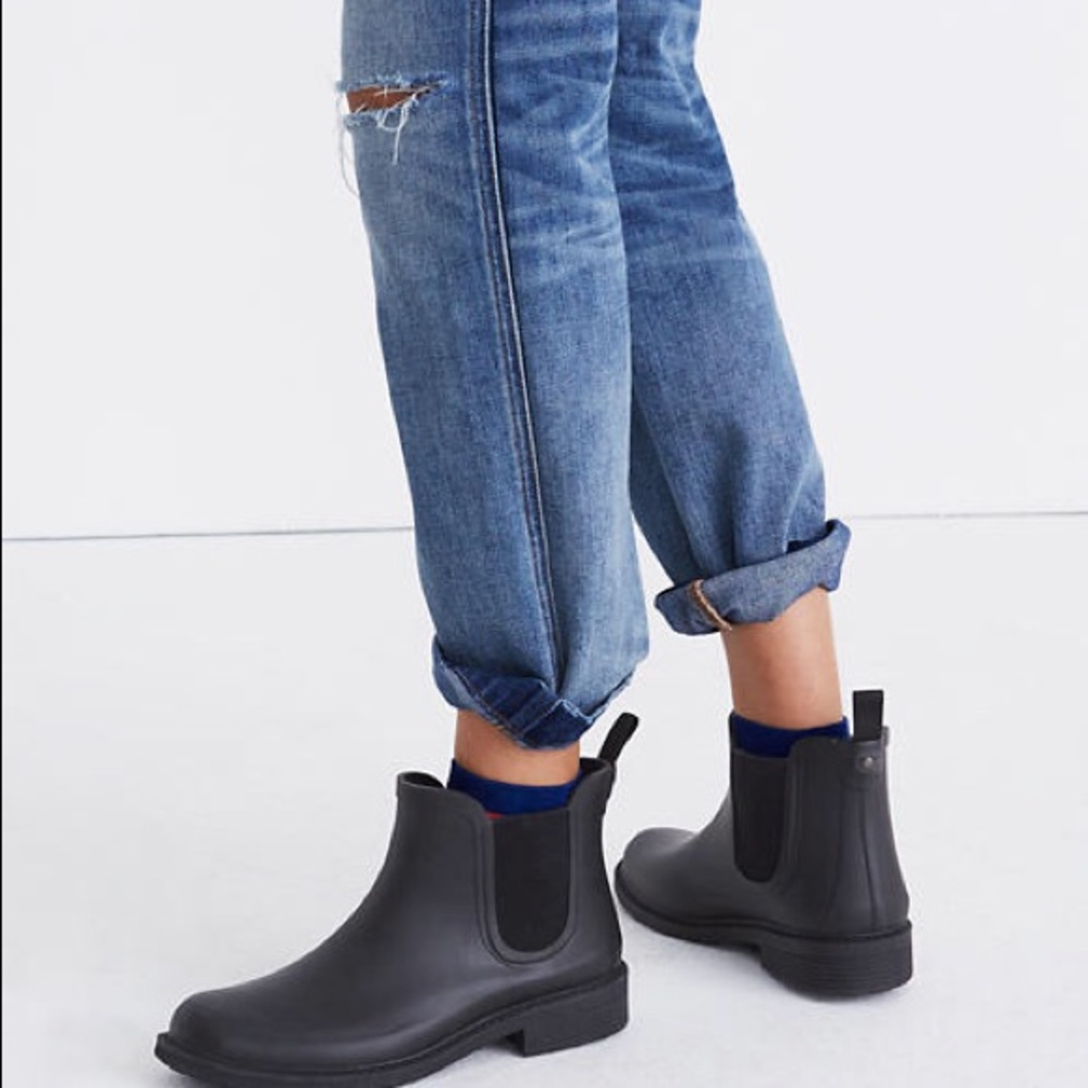 Madewell Chelsea Rain boots